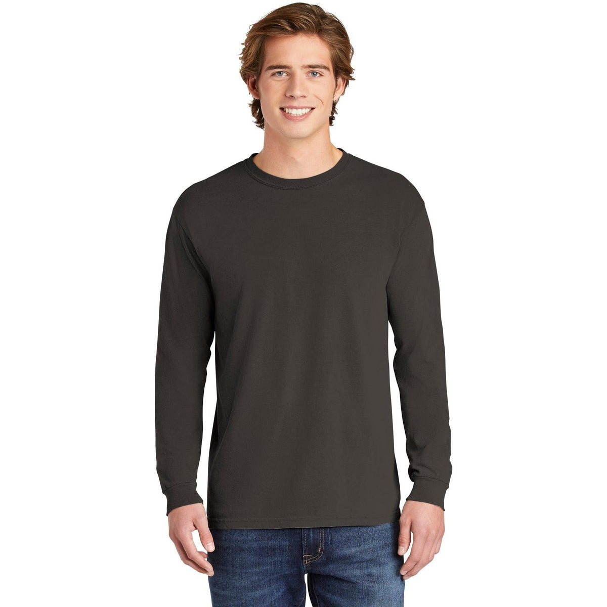 no-logo Comfort Colors Heavyweight Ring Spun Long Sleeve Tee-Regular-Comfort Colors-Thread Logic