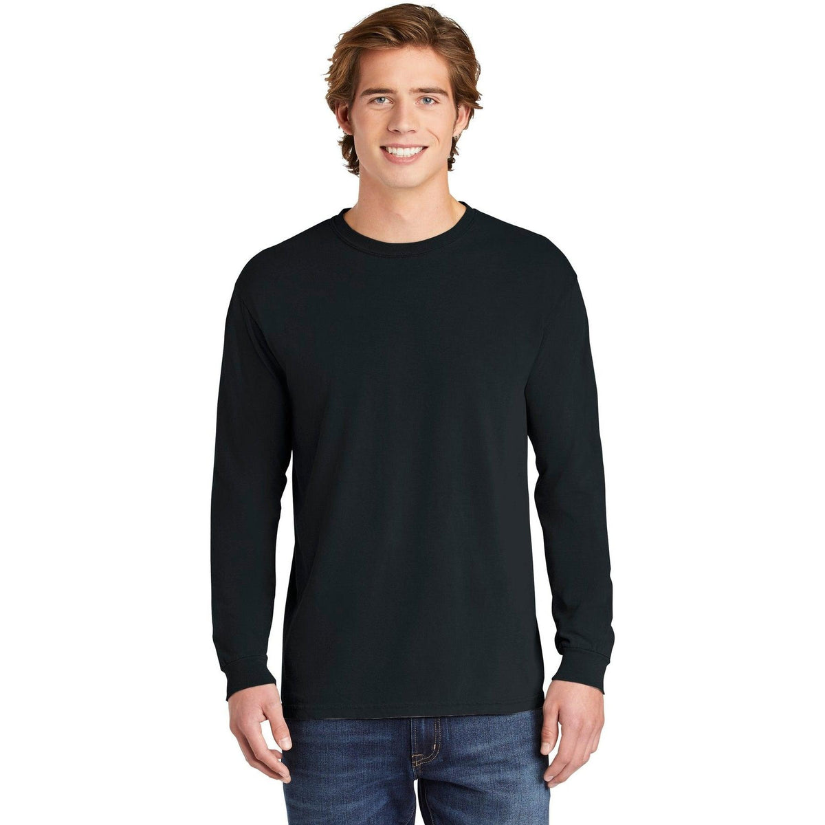 no-logo Comfort Colors Heavyweight Ring Spun Long Sleeve Tee-Regular-Comfort Colors-Thread Logic