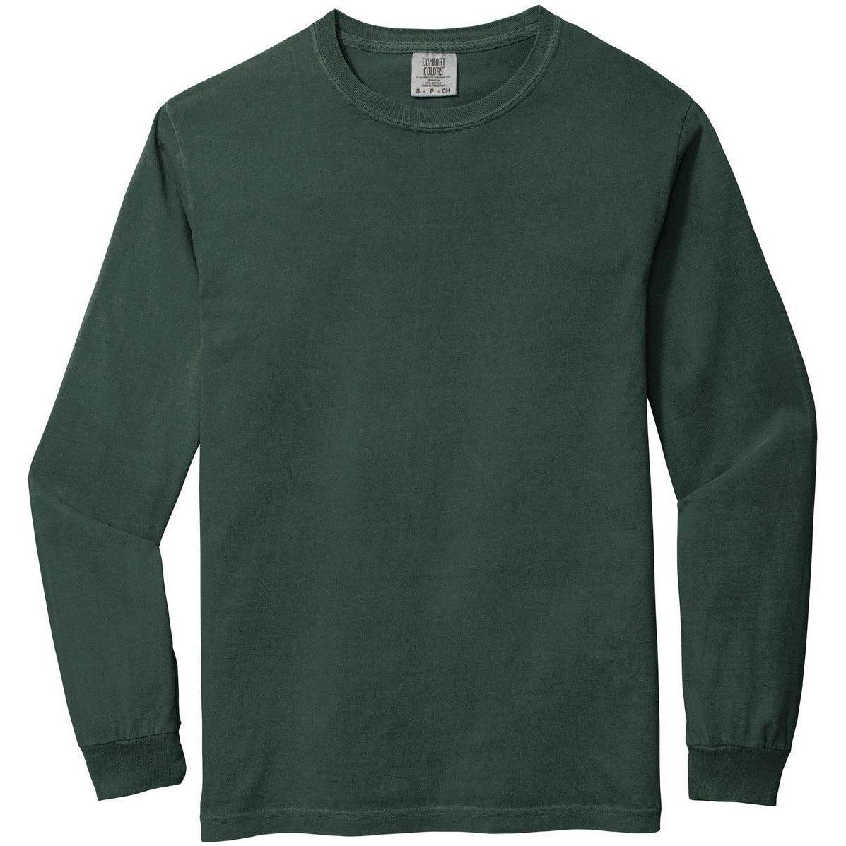 no-logo Comfort Colors Heavyweight Ring Spun Long Sleeve Tee