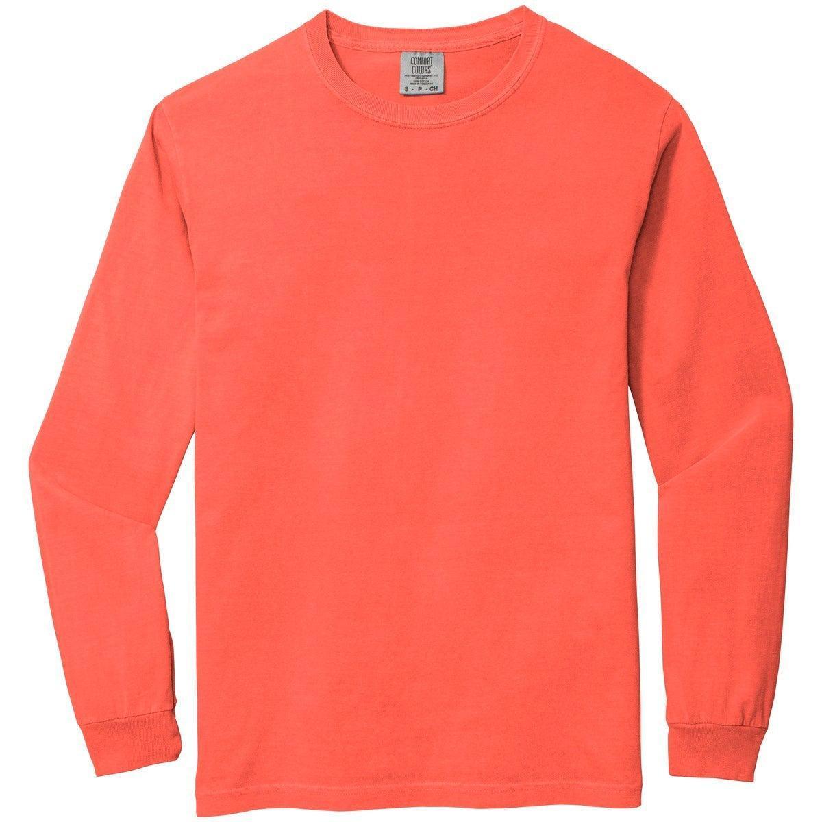 no-logo Comfort Colors Heavyweight Ring Spun Long Sleeve Tee