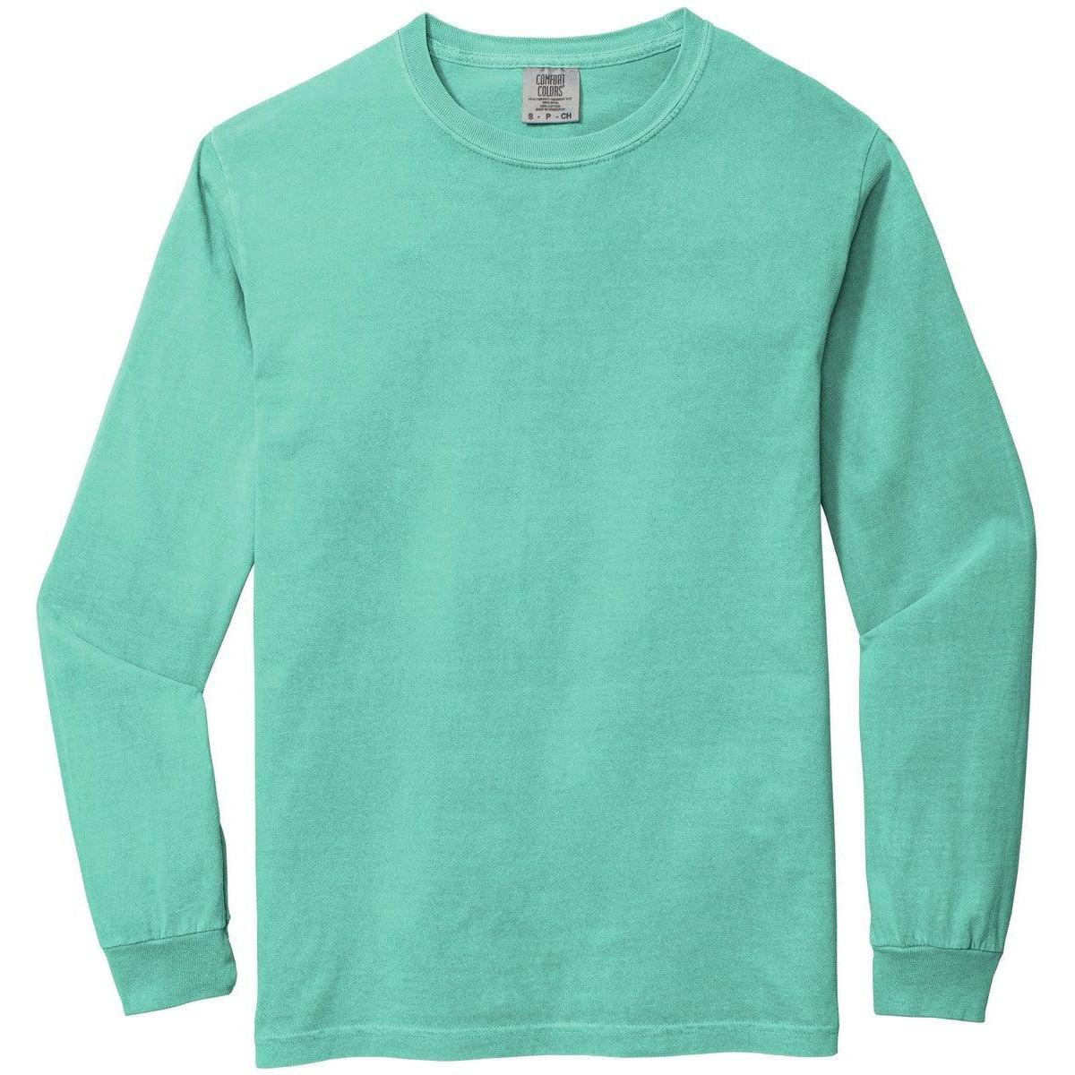 no-logo Comfort Colors Heavyweight Ring Spun Long Sleeve Tee