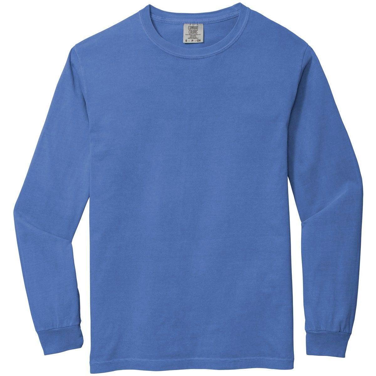 no-logo Comfort Colors Heavyweight Ring Spun Long Sleeve Tee