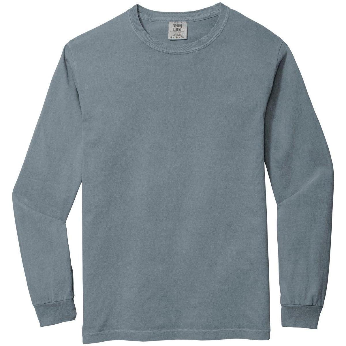 no-logo Comfort Colors Heavyweight Ring Spun Long Sleeve Tee
