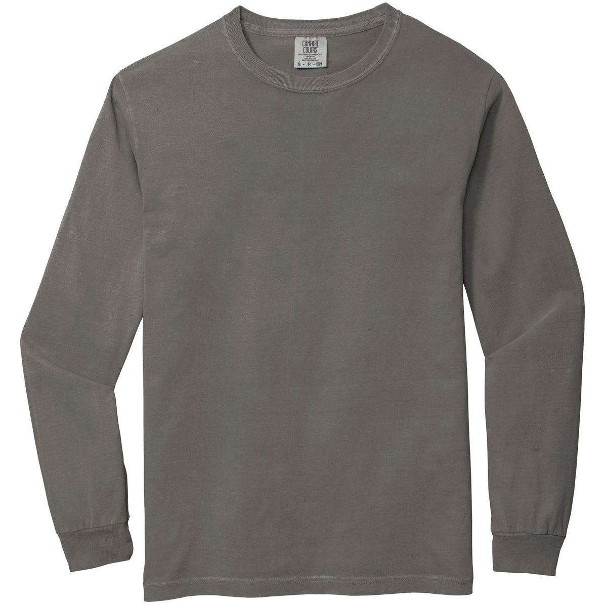 no-logo Comfort Colors Heavyweight Ring Spun Long Sleeve Tee