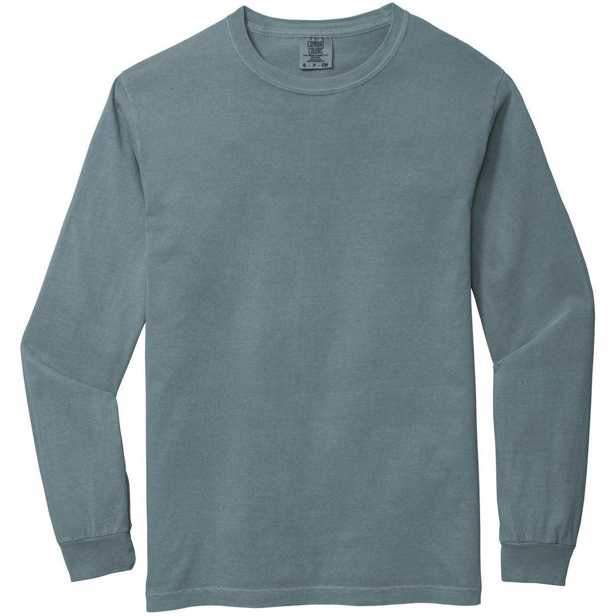 no-logo Comfort Colors Heavyweight Ring Spun Long Sleeve Tee