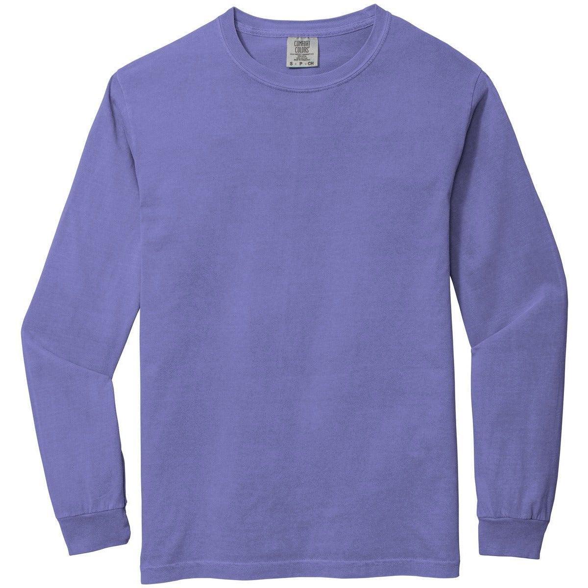 no-logo Comfort Colors Heavyweight Ring Spun Long Sleeve Tee
