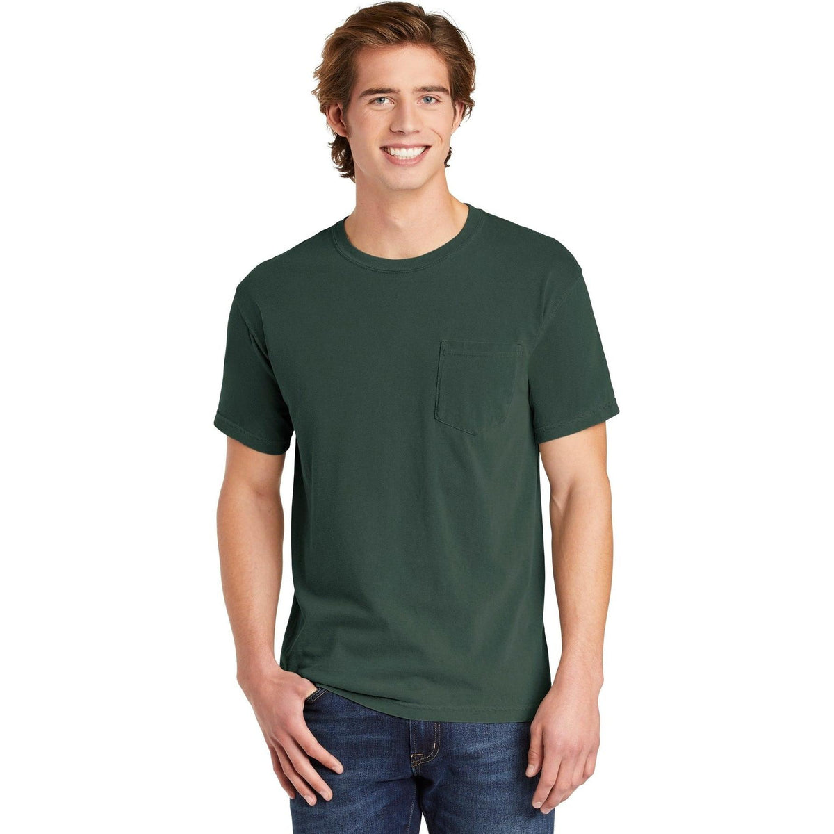 no-logo Comfort Colors Heavyweight Ring Spun Pocket Tee-Regular-Comfort Colors-Thread Logic