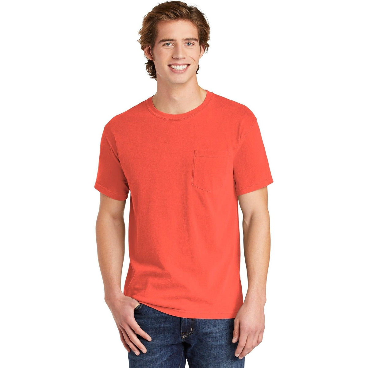 no-logo Comfort Colors Heavyweight Ring Spun Pocket Tee-Regular-Comfort Colors-Thread Logic