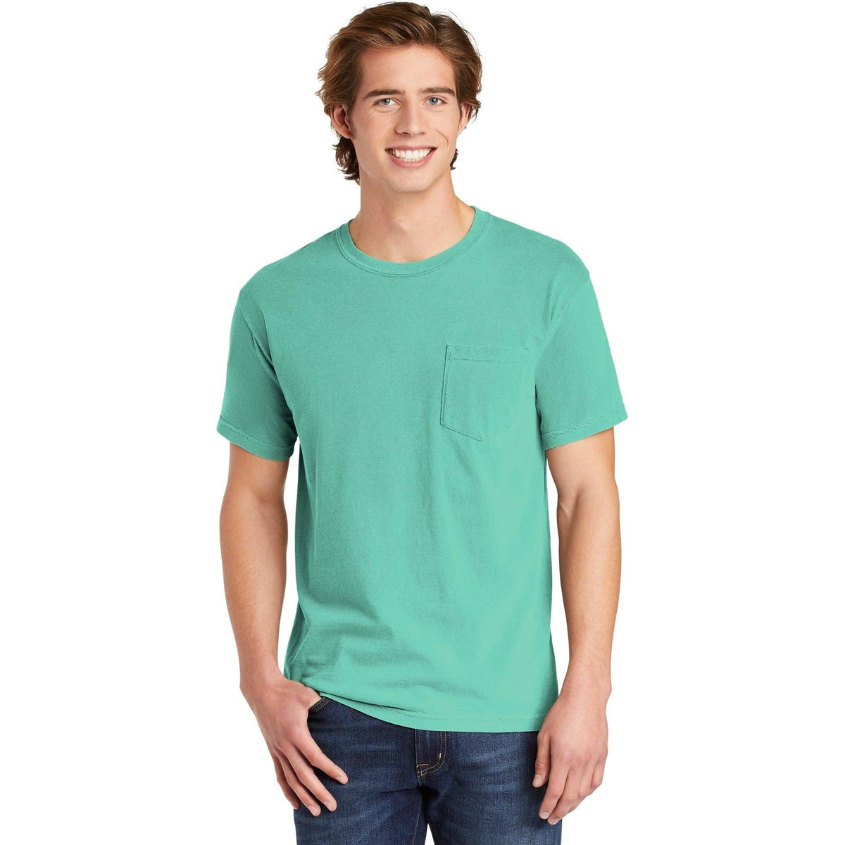 no-logo Comfort Colors Heavyweight Ring Spun Pocket Tee-Regular-Comfort Colors-Thread Logic