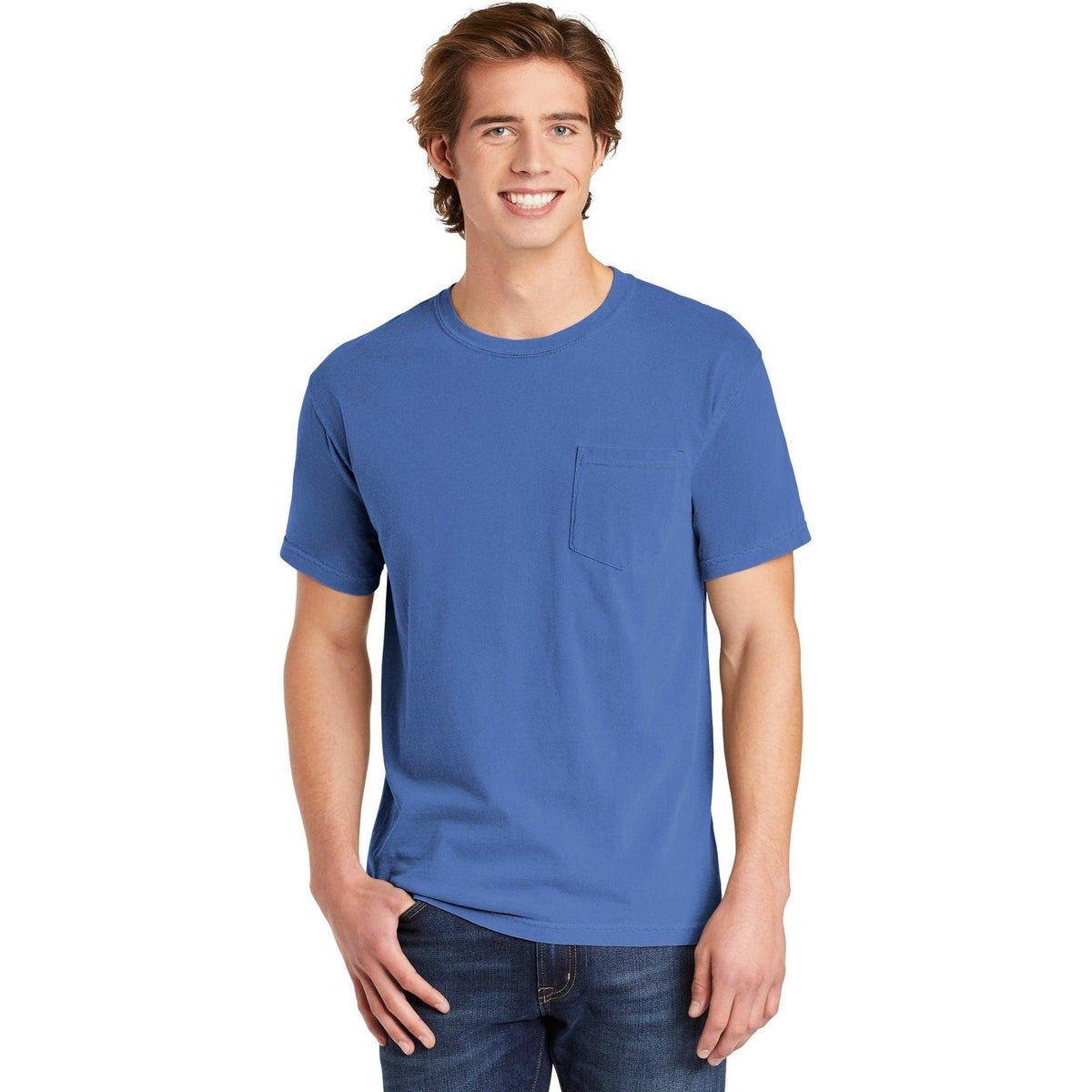 no-logo Comfort Colors Heavyweight Ring Spun Pocket Tee-Regular-Comfort Colors-Thread Logic
