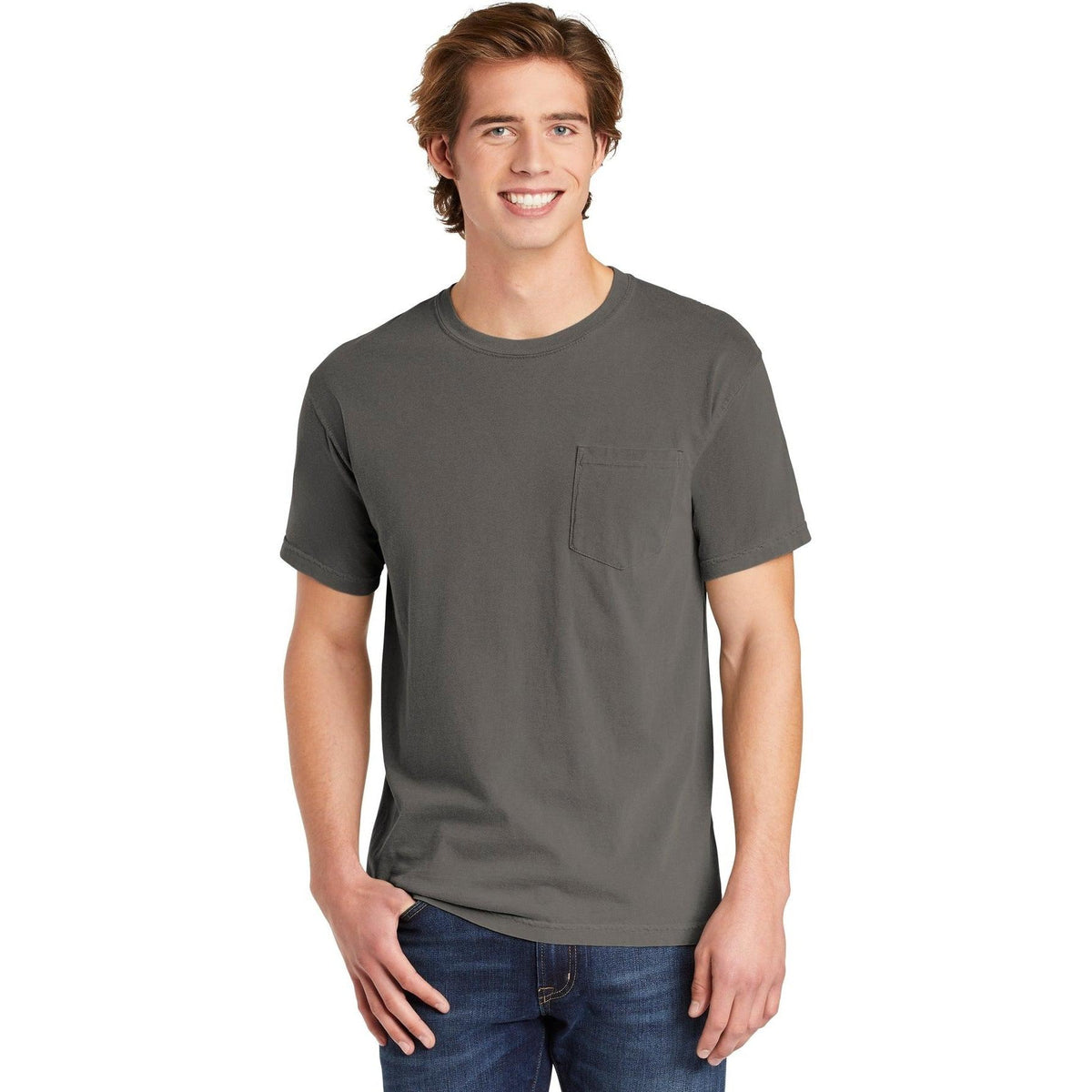 no-logo Comfort Colors Heavyweight Ring Spun Pocket Tee-Regular-Comfort Colors-Thread Logic