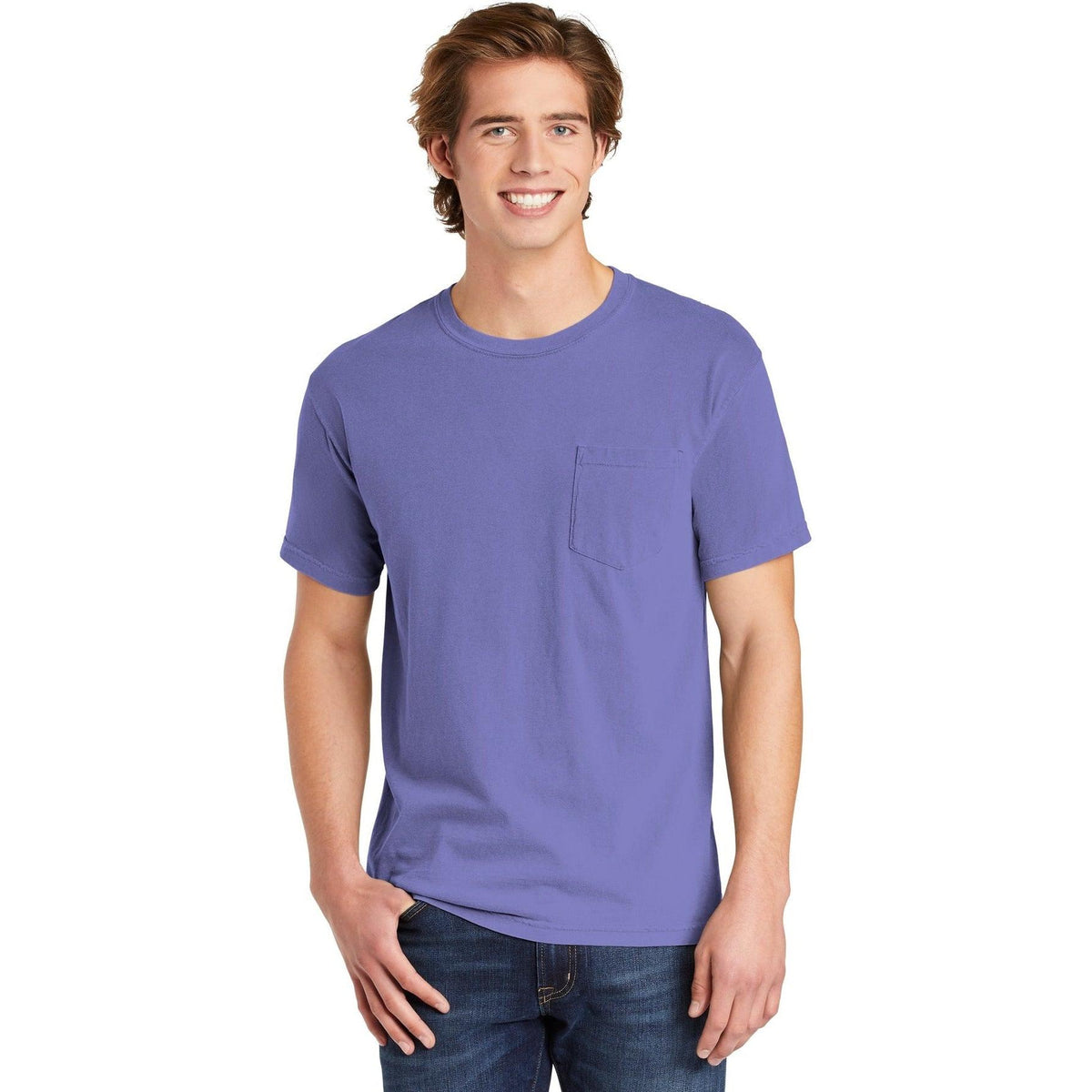 no-logo Comfort Colors Heavyweight Ring Spun Pocket Tee-Regular-Comfort Colors-Thread Logic