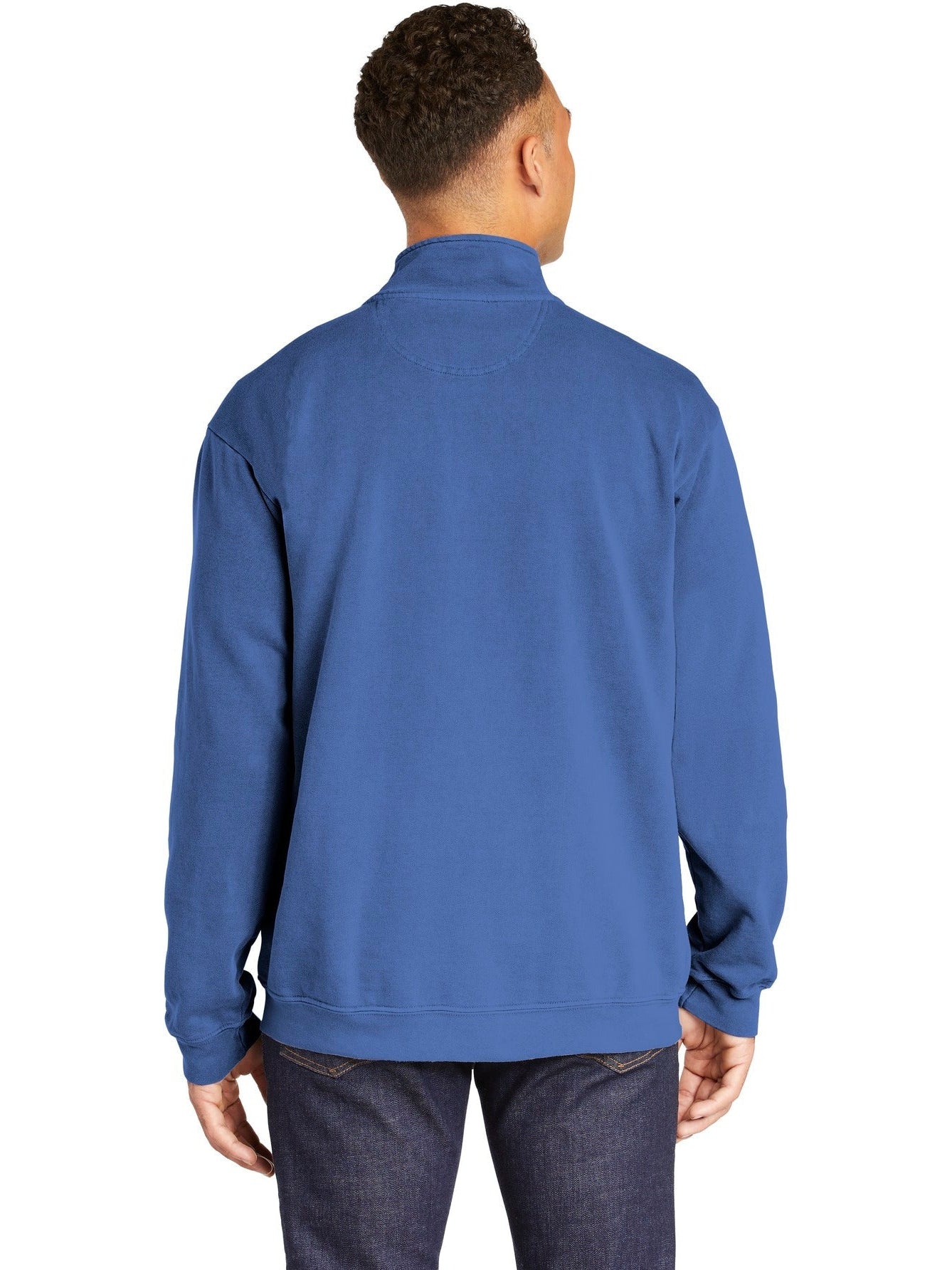 no-logo Comfort Colors Ring Spun 1/4-Zip Sweatshirt-Regular-Comfort Colors-Thread Logic