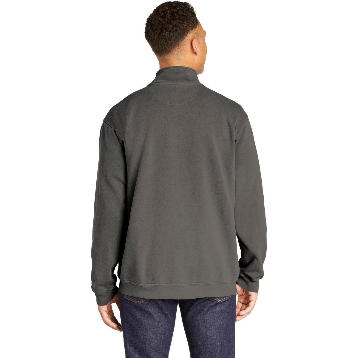 no-logo Comfort Colors Ring Spun 1/4-Zip Sweatshirt-Regular-Comfort Colors-Thread Logic