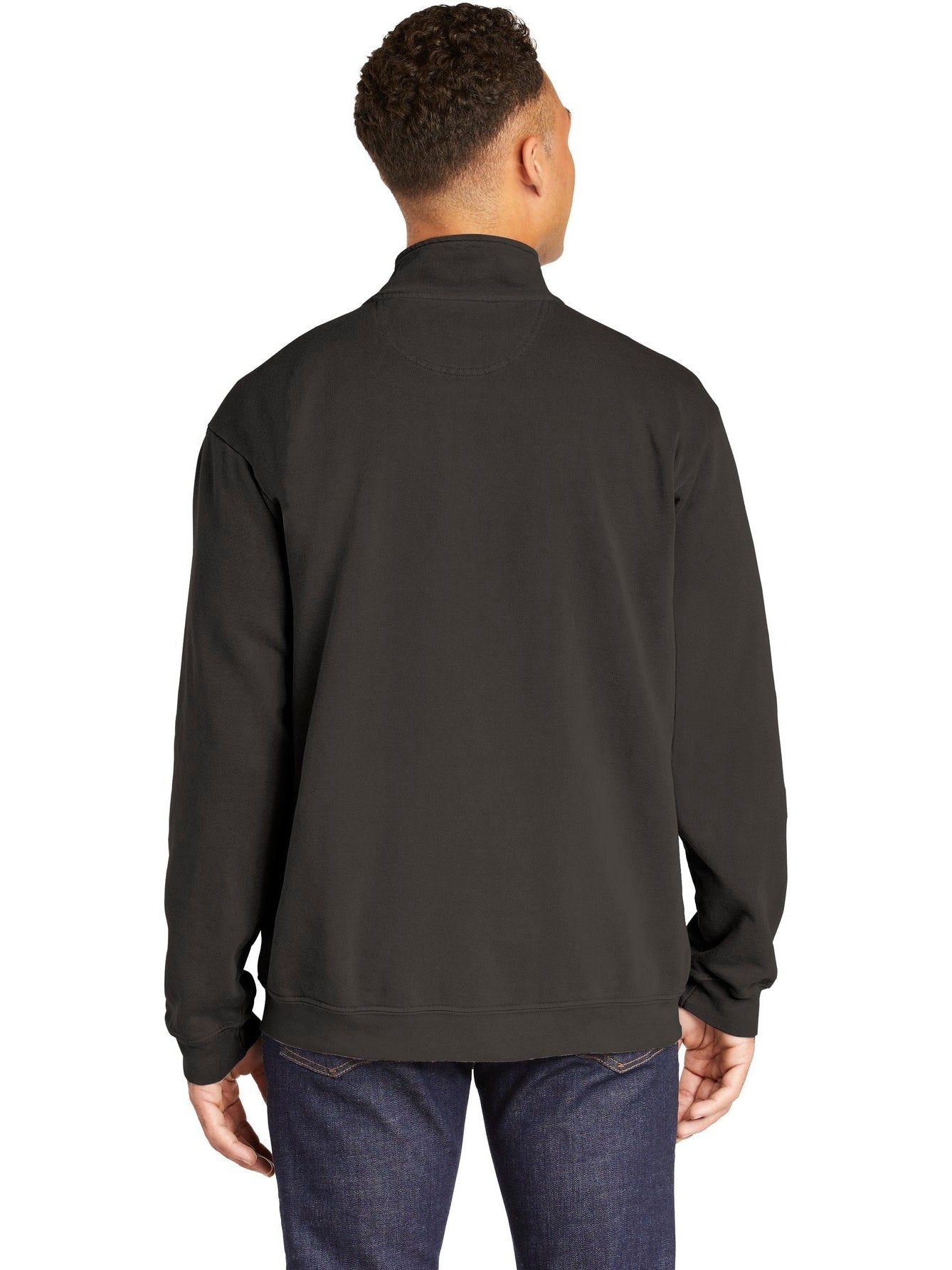no-logo Comfort Colors Ring Spun 1/4-Zip Sweatshirt-Regular-Comfort Colors-Thread Logic