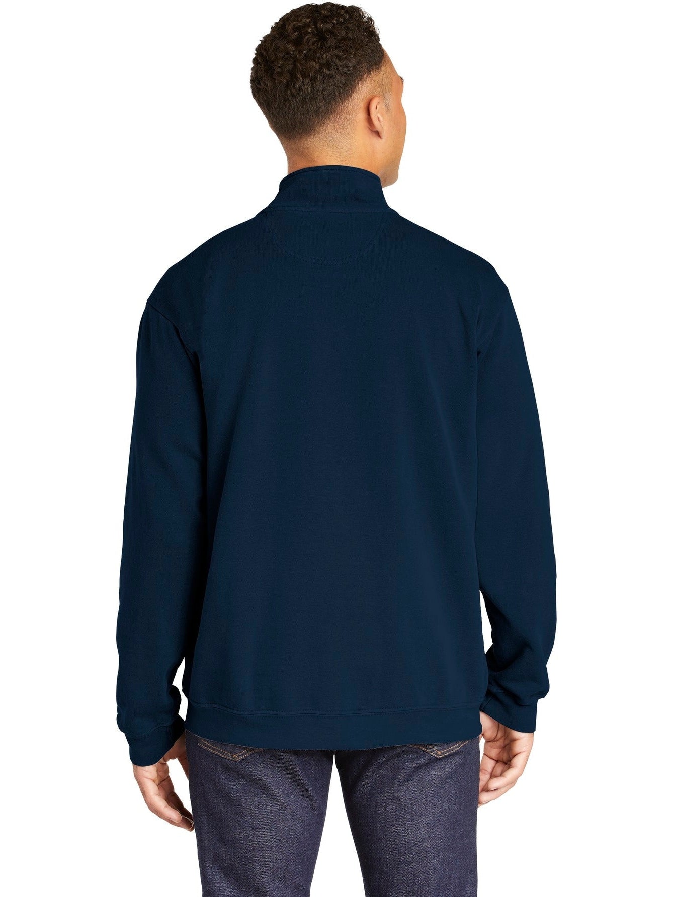 no-logo Comfort Colors Ring Spun 1/4-Zip Sweatshirt-Regular-Comfort Colors-Thread Logic