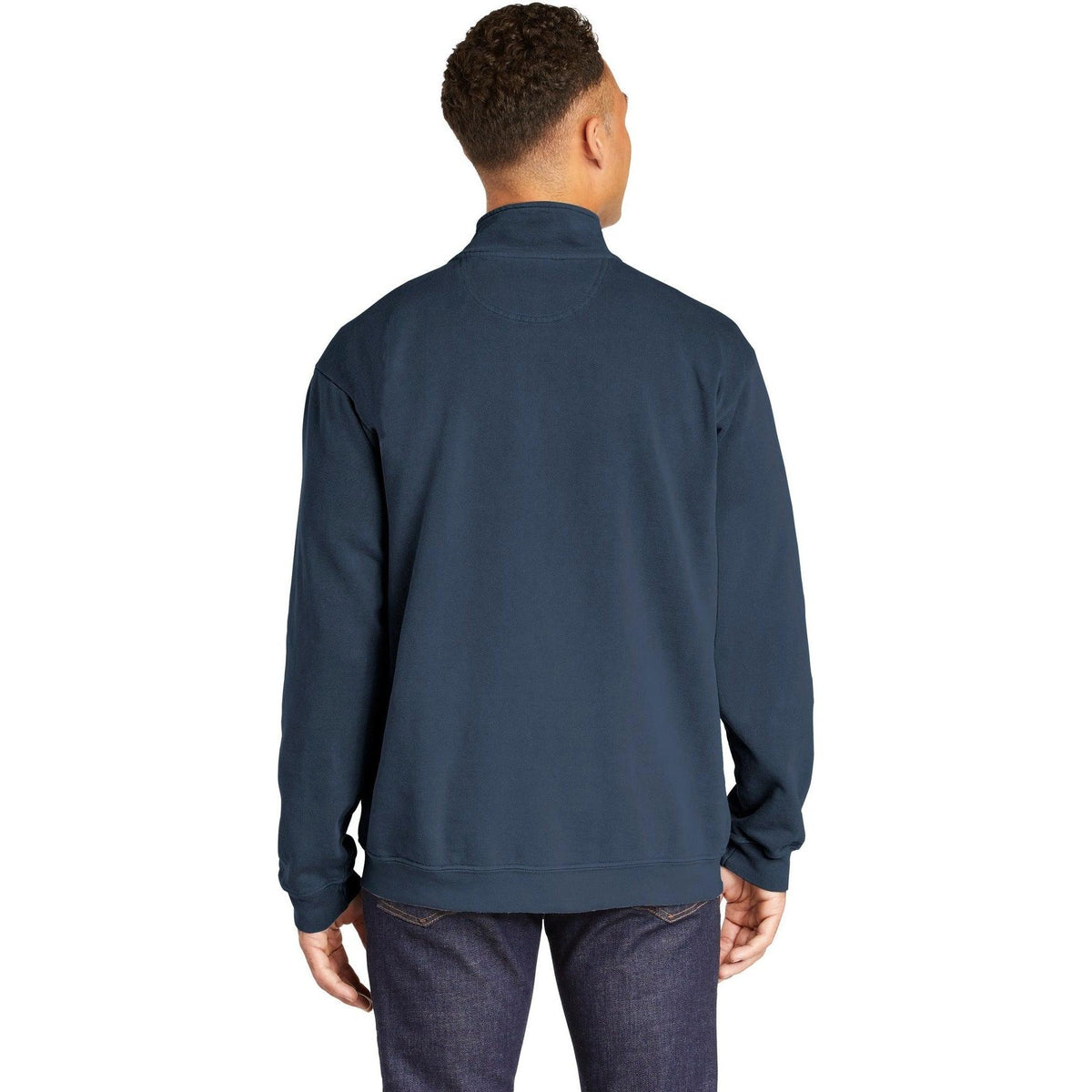 no-logo Comfort Colors Ring Spun 1/4-Zip Sweatshirt-Regular-Comfort Colors-Thread Logic
