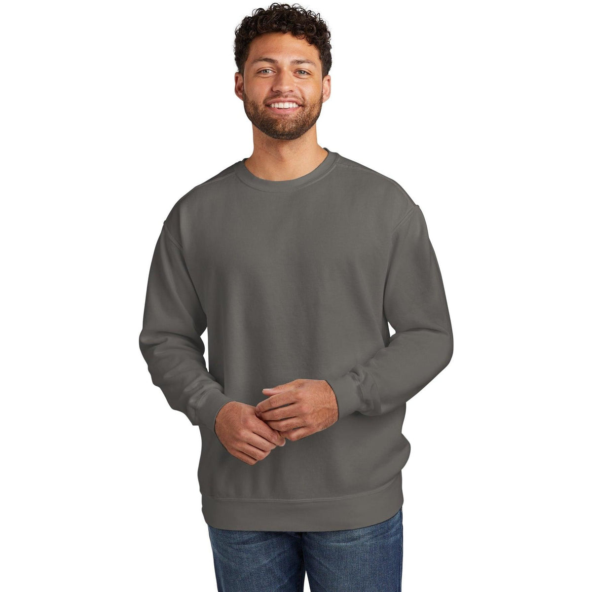 no-logo Comfort Colors Ring Spun Crewneck Sweatshirt-Regular-Comfort Colors-Thread Logic