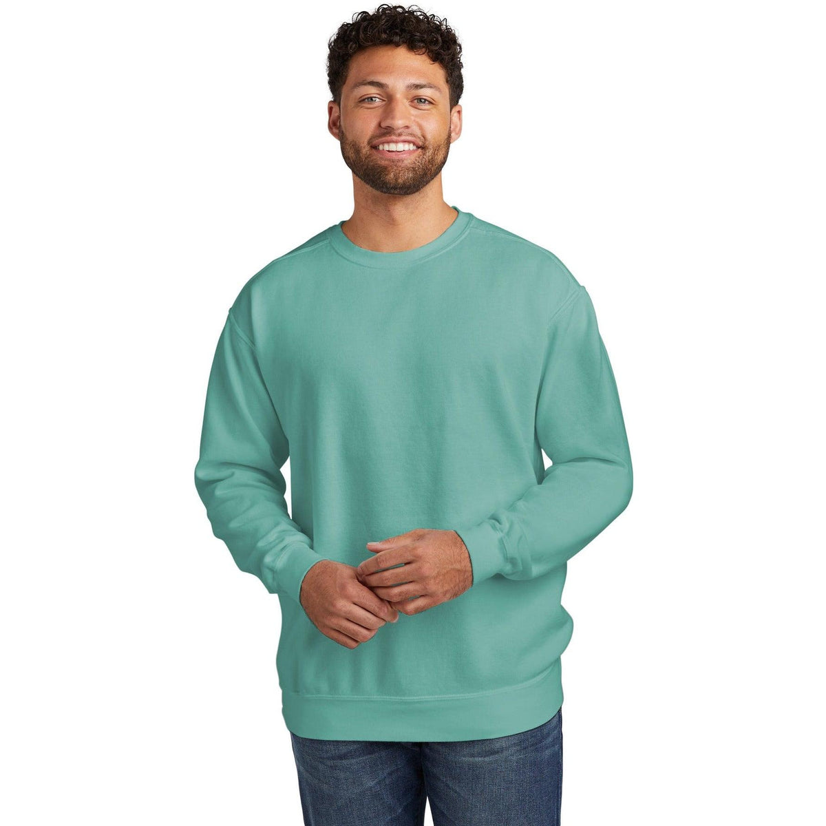 no-logo Comfort Colors Ring Spun Crewneck Sweatshirt-Regular-Comfort Colors-Thread Logic