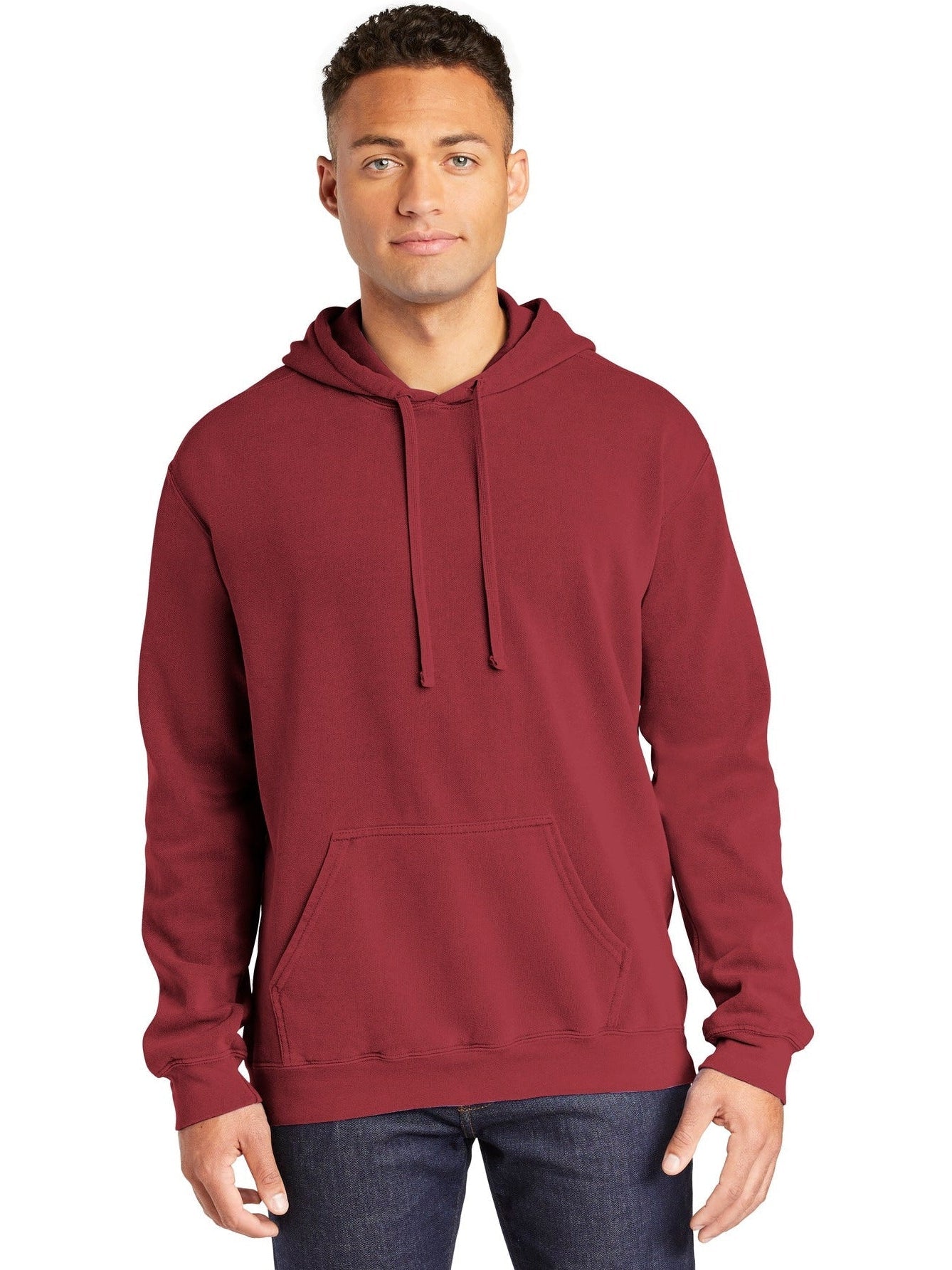 no-logo Comfort Colors Ring Spun Hooded Sweatshirt-Regular-Comfort Colors-Thread Logic