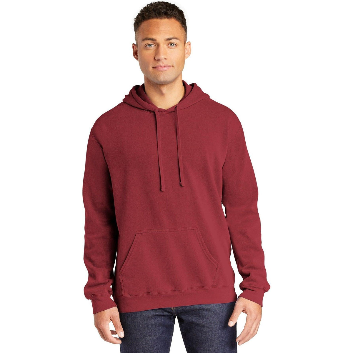 no-logo Comfort Colors Ring Spun Hooded Sweatshirt-Regular-Comfort Colors-Thread Logic