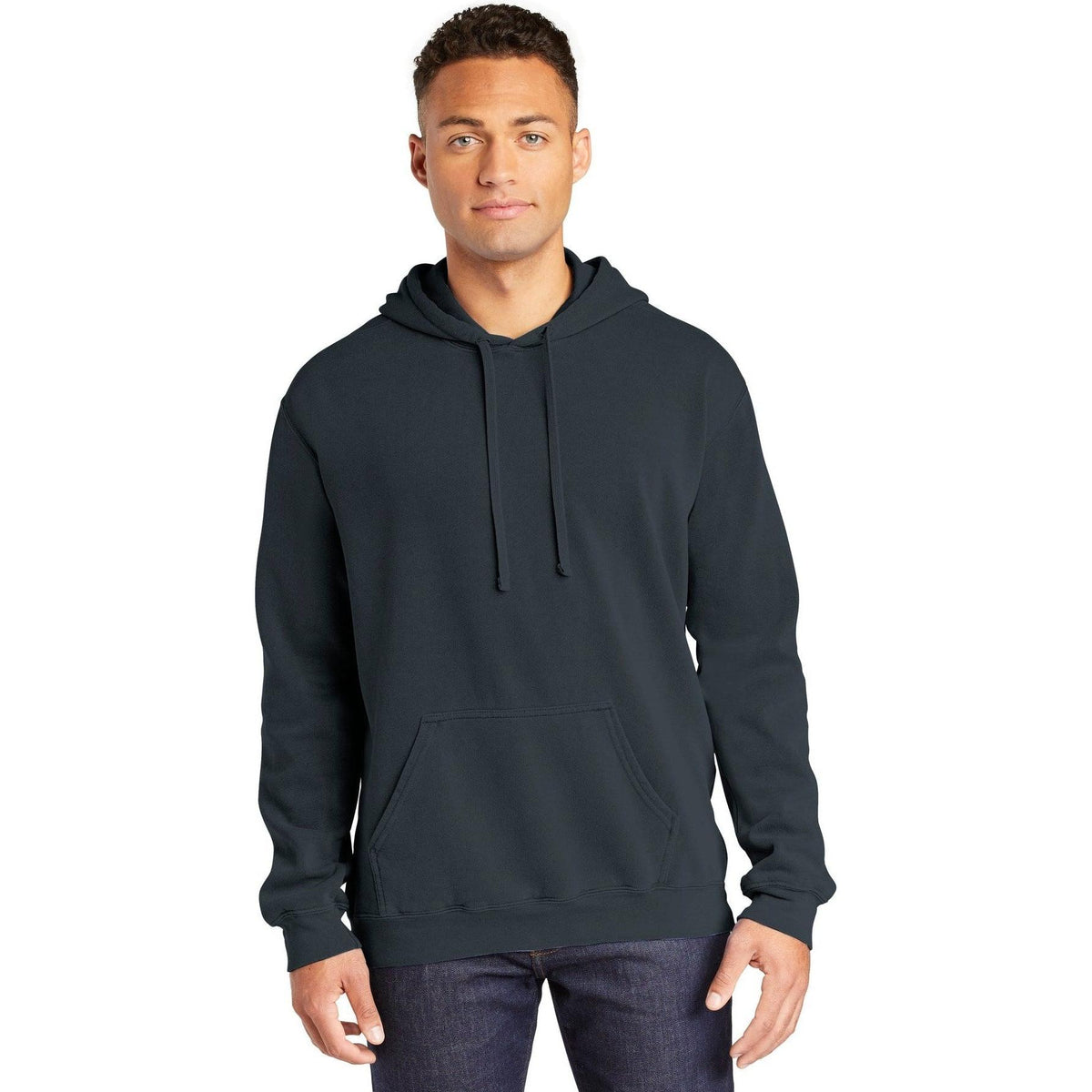 no-logo Comfort Colors Ring Spun Hooded Sweatshirt-Regular-Comfort Colors-Thread Logic