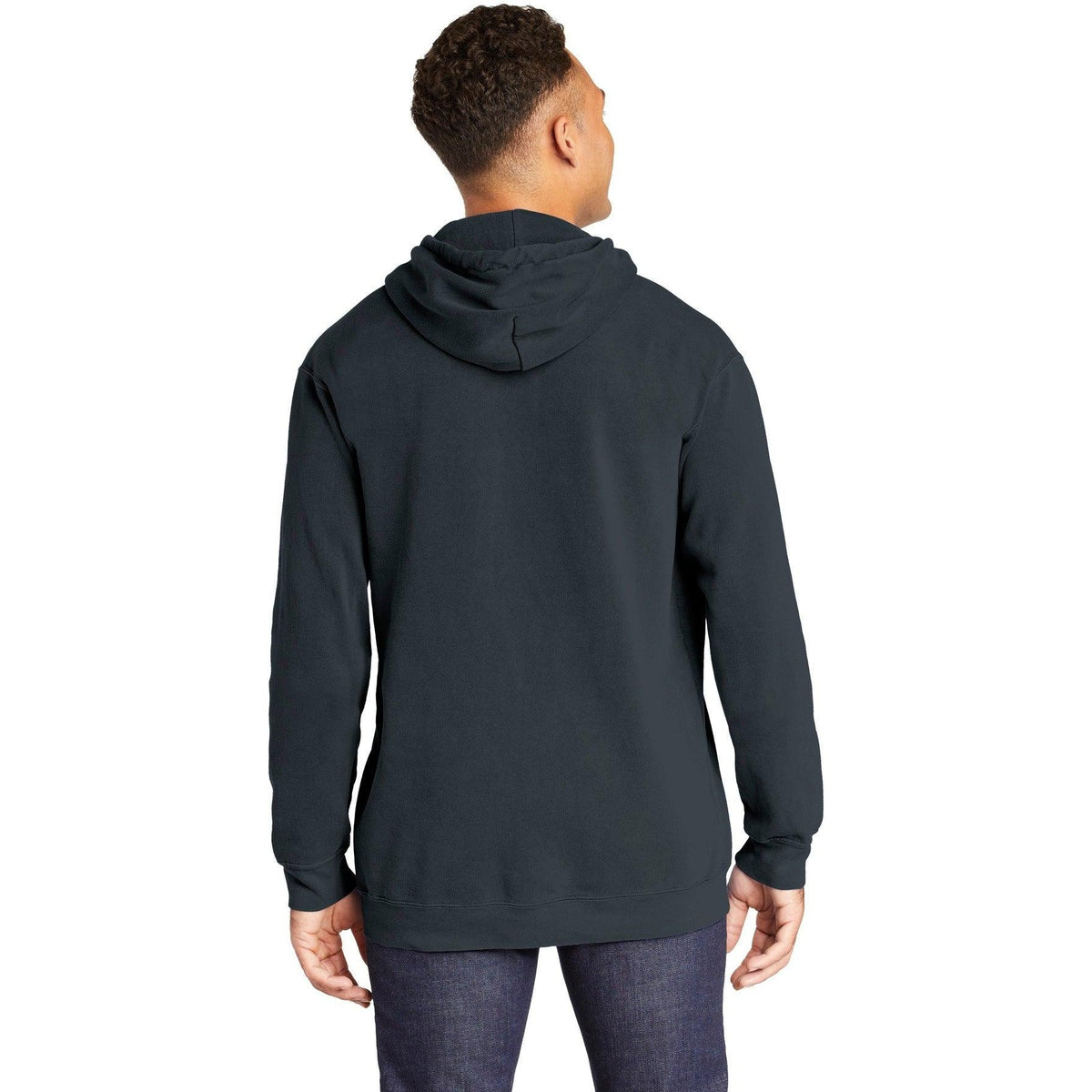 no-logo Comfort Colors Ring Spun Hooded Sweatshirt-Regular-Comfort Colors-Thread Logic