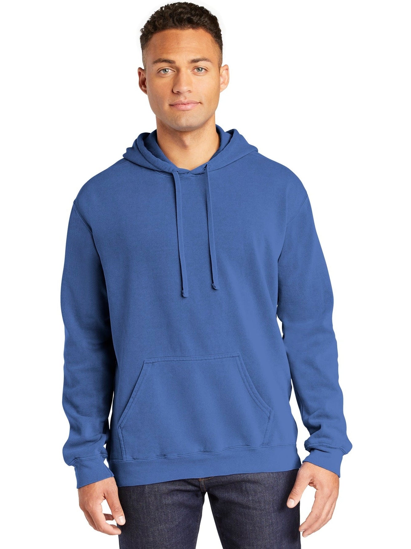 no-logo Comfort Colors Ring Spun Hooded Sweatshirt-Regular-Comfort Colors-Thread Logic