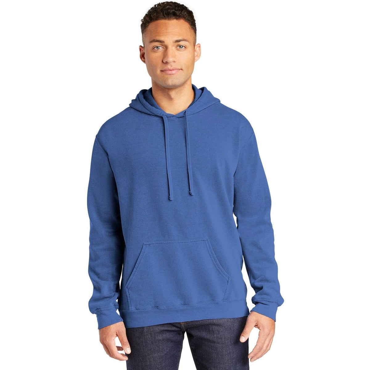 no-logo Comfort Colors Ring Spun Hooded Sweatshirt-Regular-Comfort Colors-Thread Logic