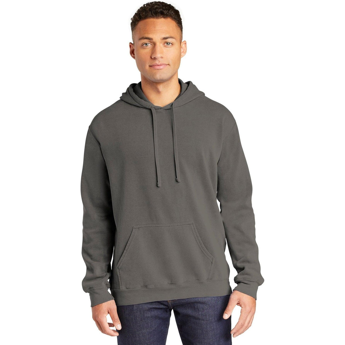 no-logo Comfort Colors Ring Spun Hooded Sweatshirt-Regular-Comfort Colors-Thread Logic
