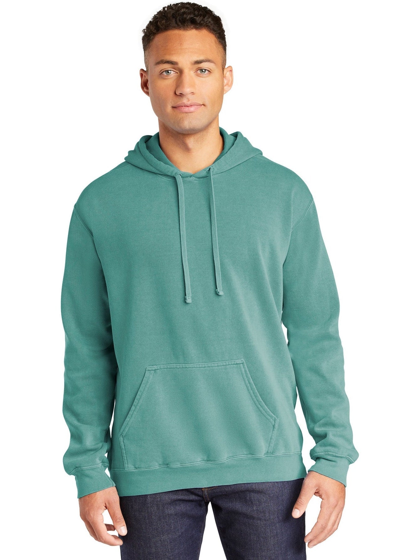 no-logo Comfort Colors Ring Spun Hooded Sweatshirt-Regular-Comfort Colors-Thread Logic