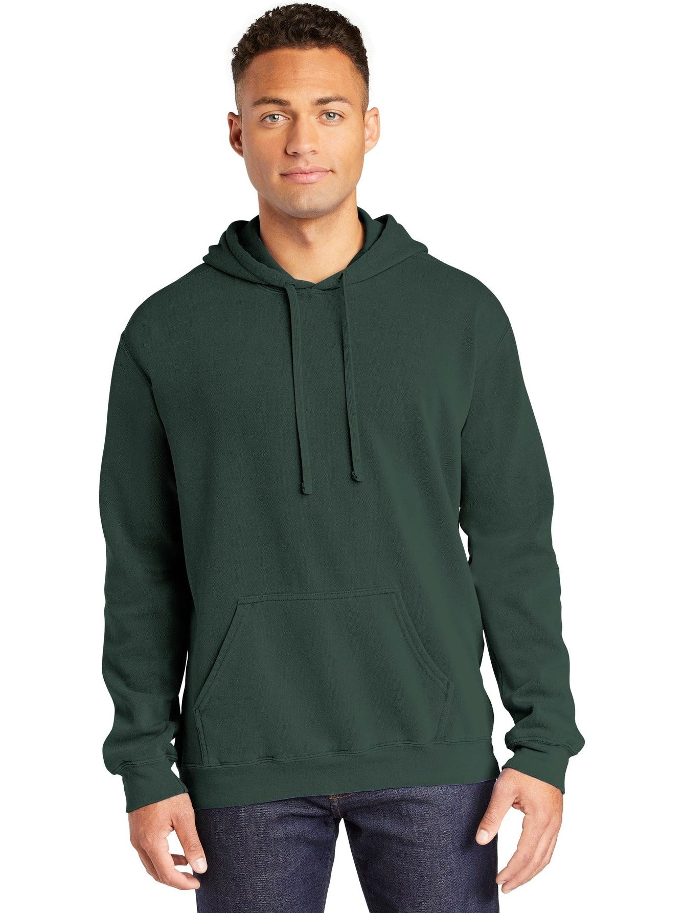 no-logo Comfort Colors Ring Spun Hooded Sweatshirt-Regular-Comfort Colors-Thread Logic