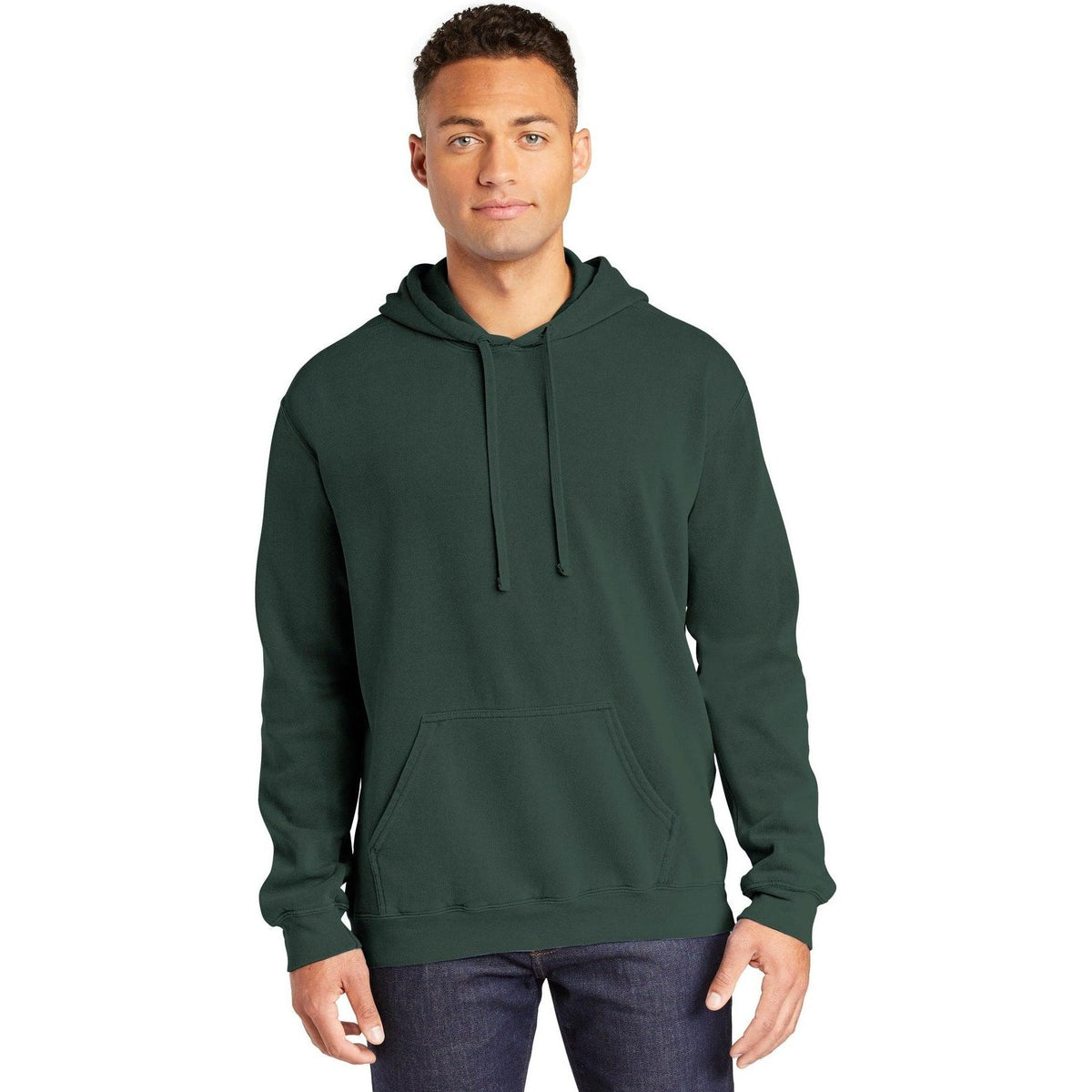 no-logo Comfort Colors Ring Spun Hooded Sweatshirt-Regular-Comfort Colors-Thread Logic