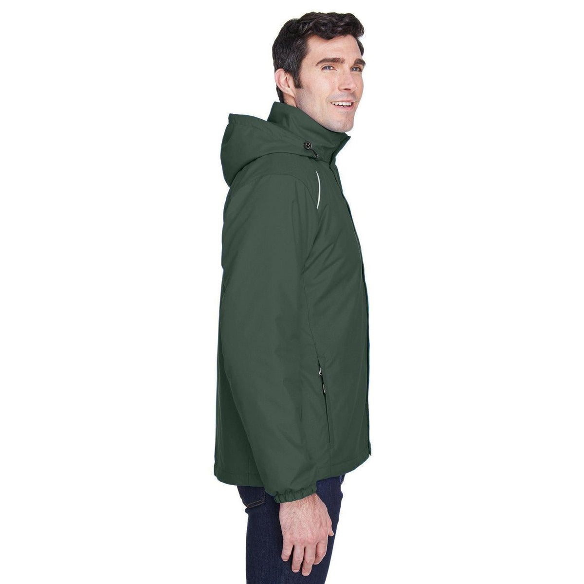 no-logo Core 365 Brisk Insulated Jacket-Men's Jackets-CORE365-Thread Logic