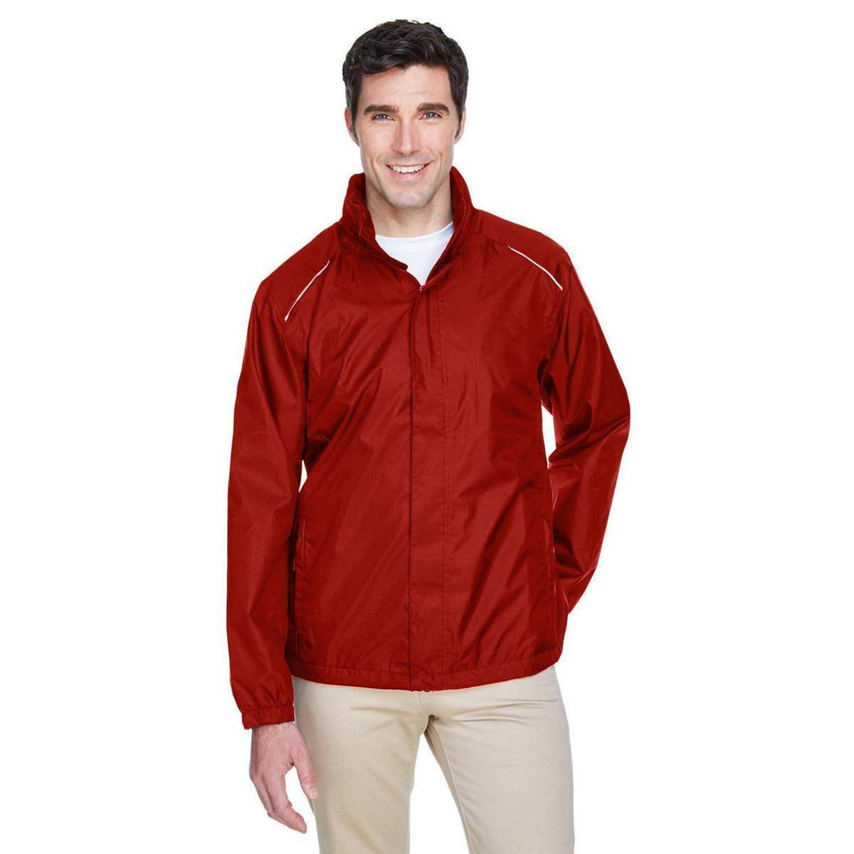 no-logo Core 365 Brisk Insulated Jacket-Men's Jackets-CORE365-Classic Red-XL-Thread Logic