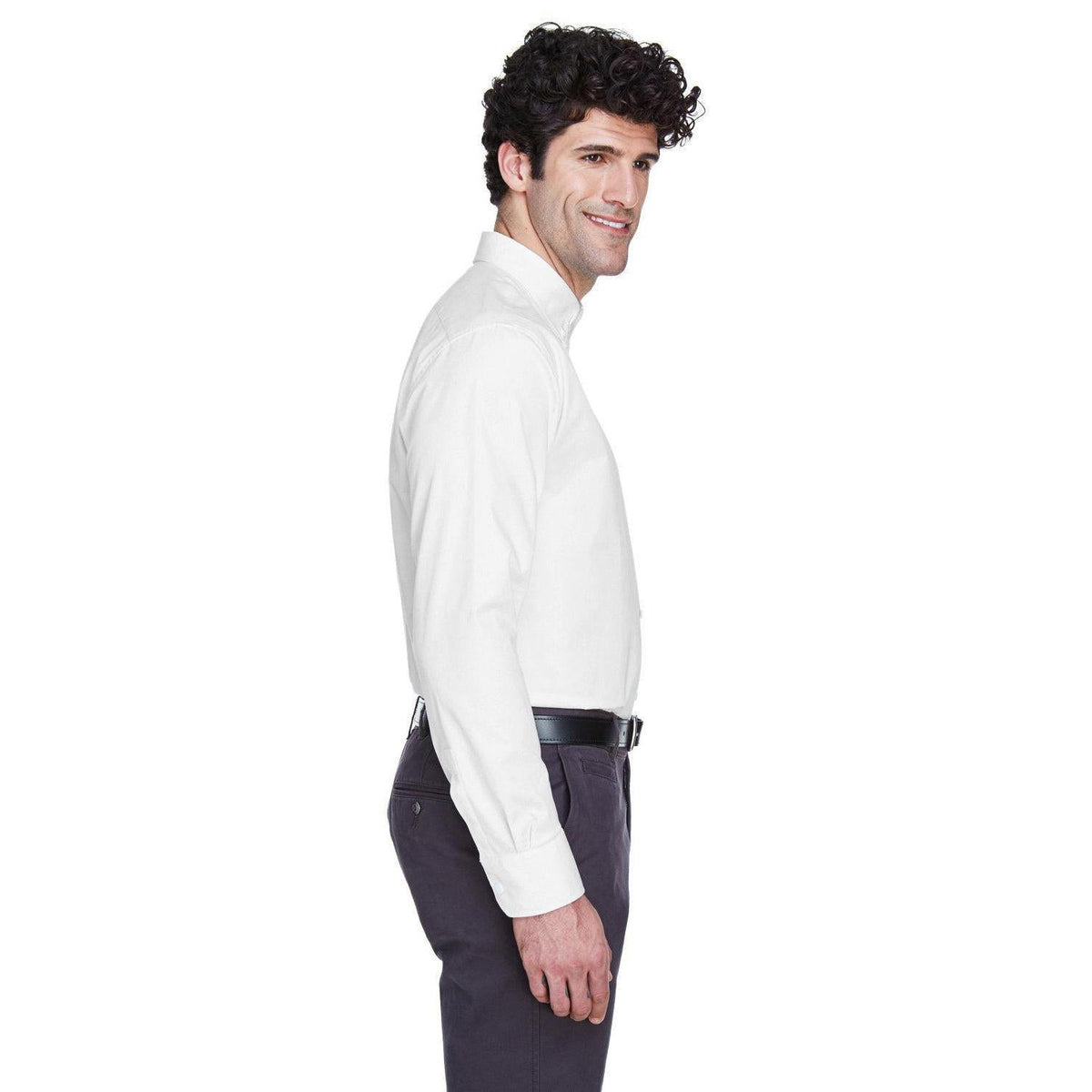 no-logo Core 365 Easy Care Shirt-Men's Dress Shirts-CORE365-Thread Logic