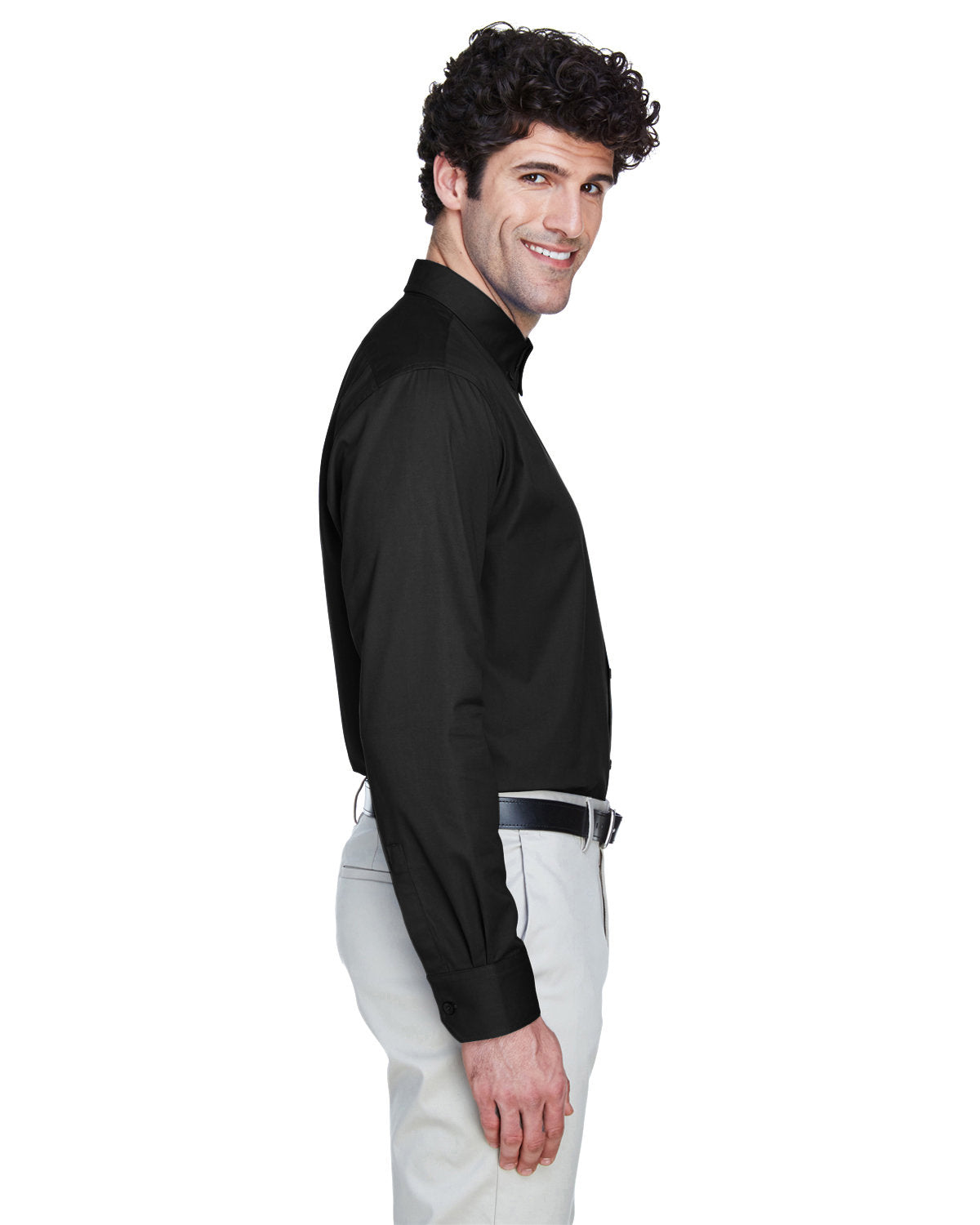 no-logo Core 365 Easy Care Shirt-Men's Dress Shirts-CORE365-Thread Logic