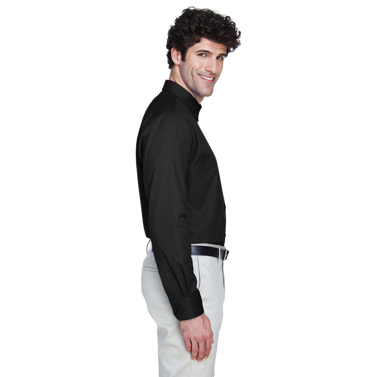 no-logo Core 365 Easy Care Shirt-Men's Dress Shirts-CORE365-Thread Logic