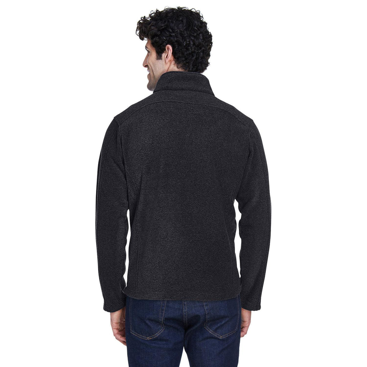 no-logo Core 365 Fleece Jacket-Men's Jackets-CORE365-Thread Logic