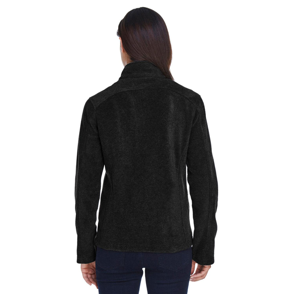 no-logo Core 365 Women's Fleece Jacket-Ladies Jackets-CORE365-Thread Logic