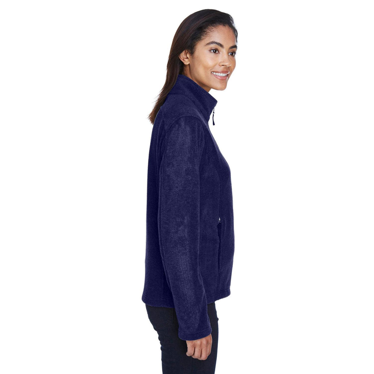 no-logo Core 365 Women's Fleece Jacket-Ladies Jackets-CORE365-Thread Logic