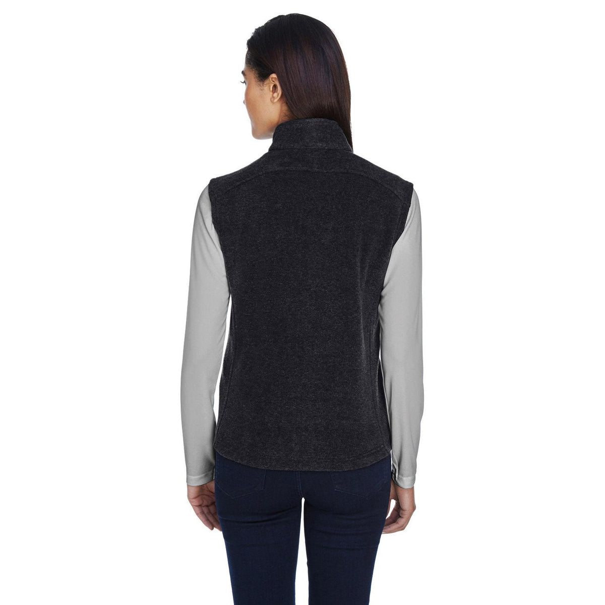 no-logo Core 365 Ladies Journey Fleece Vest-Ladies Layering-CORE365-Thread Logic