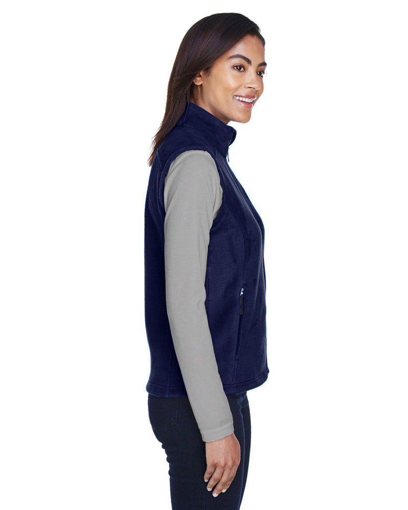 no-logo Core 365 Ladies Journey Fleece Vest-Ladies Layering-CORE365-Thread Logic