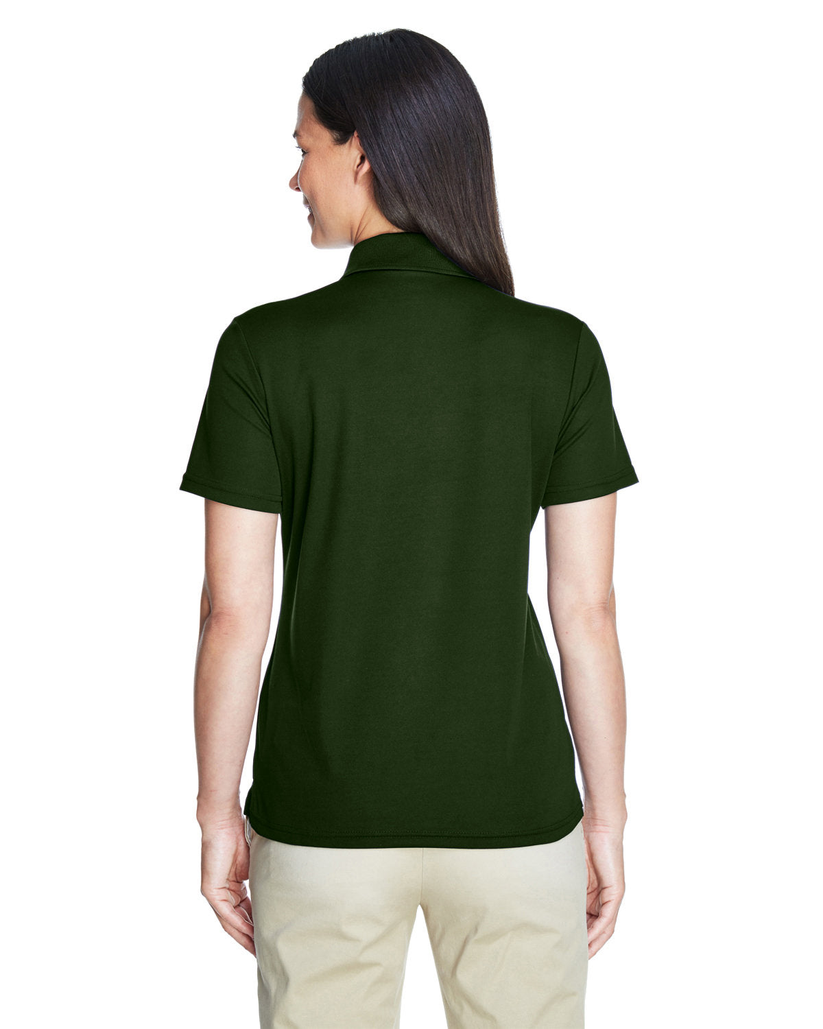 no-logo Core 365 Ladies Performance Pique Polo-Ladies Polos-CORE365-Thread Logic