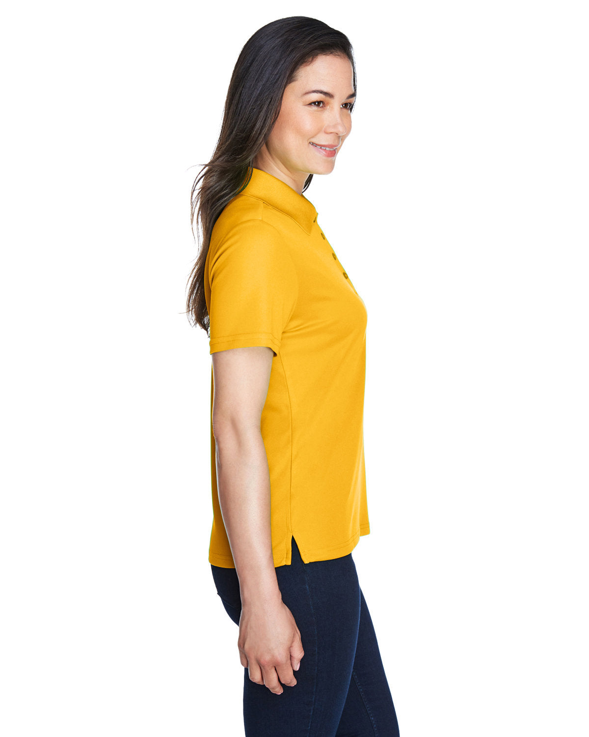 no-logo Core 365 Ladies Performance Pique Polo-Ladies Polos-CORE365-Thread Logic