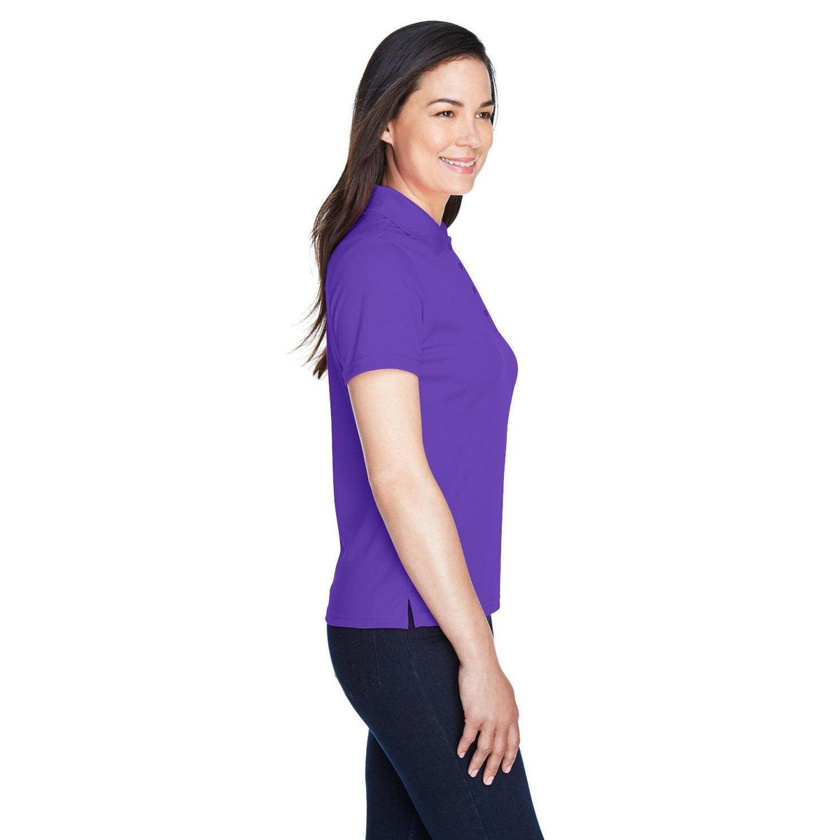 no-logo Core 365 Women's Performance Pique Polo-Ladies Polos-CORE365-Thread Logic