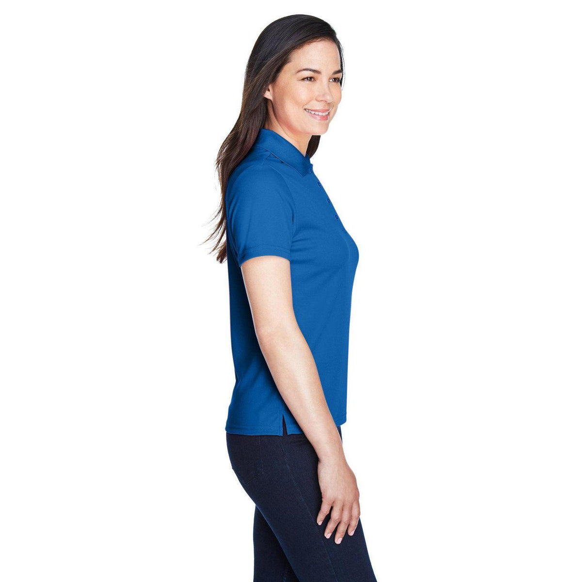 no-logo Core 365 Women's Performance Pique Polo-Ladies Polos-CORE365-Thread Logic