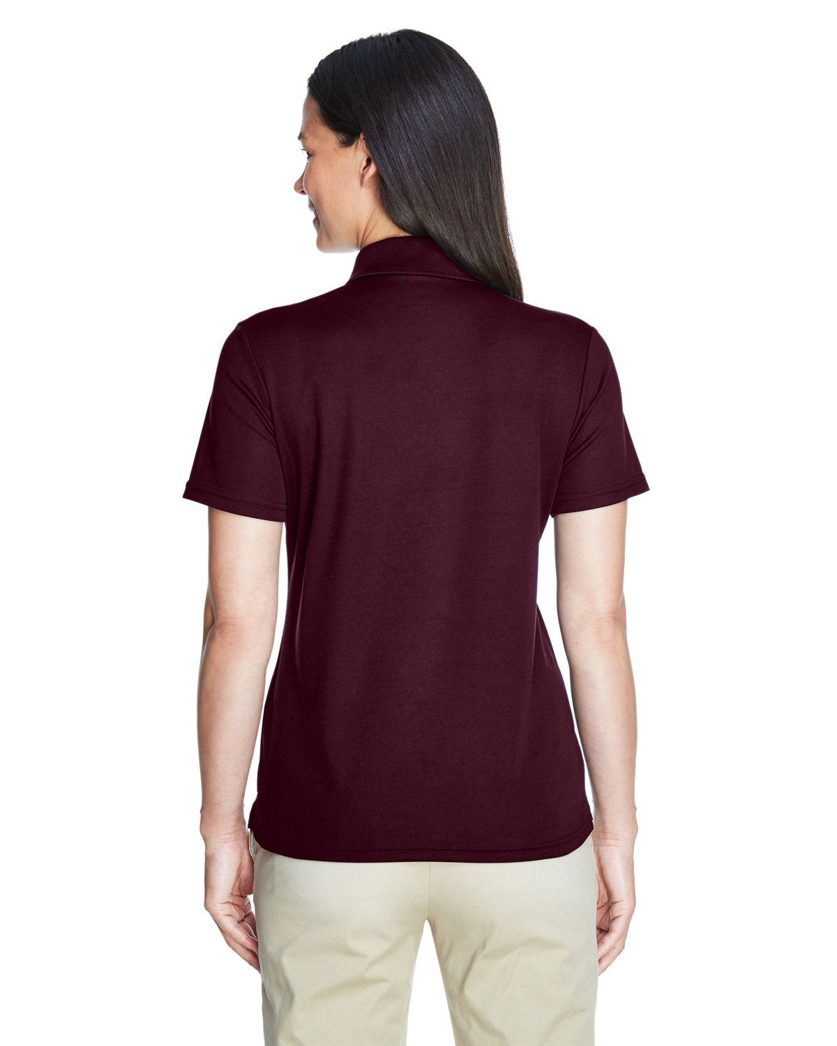 no-logo Core 365 Ladies Performance Pique Polo-Ladies Polos-CORE365-Thread Logic