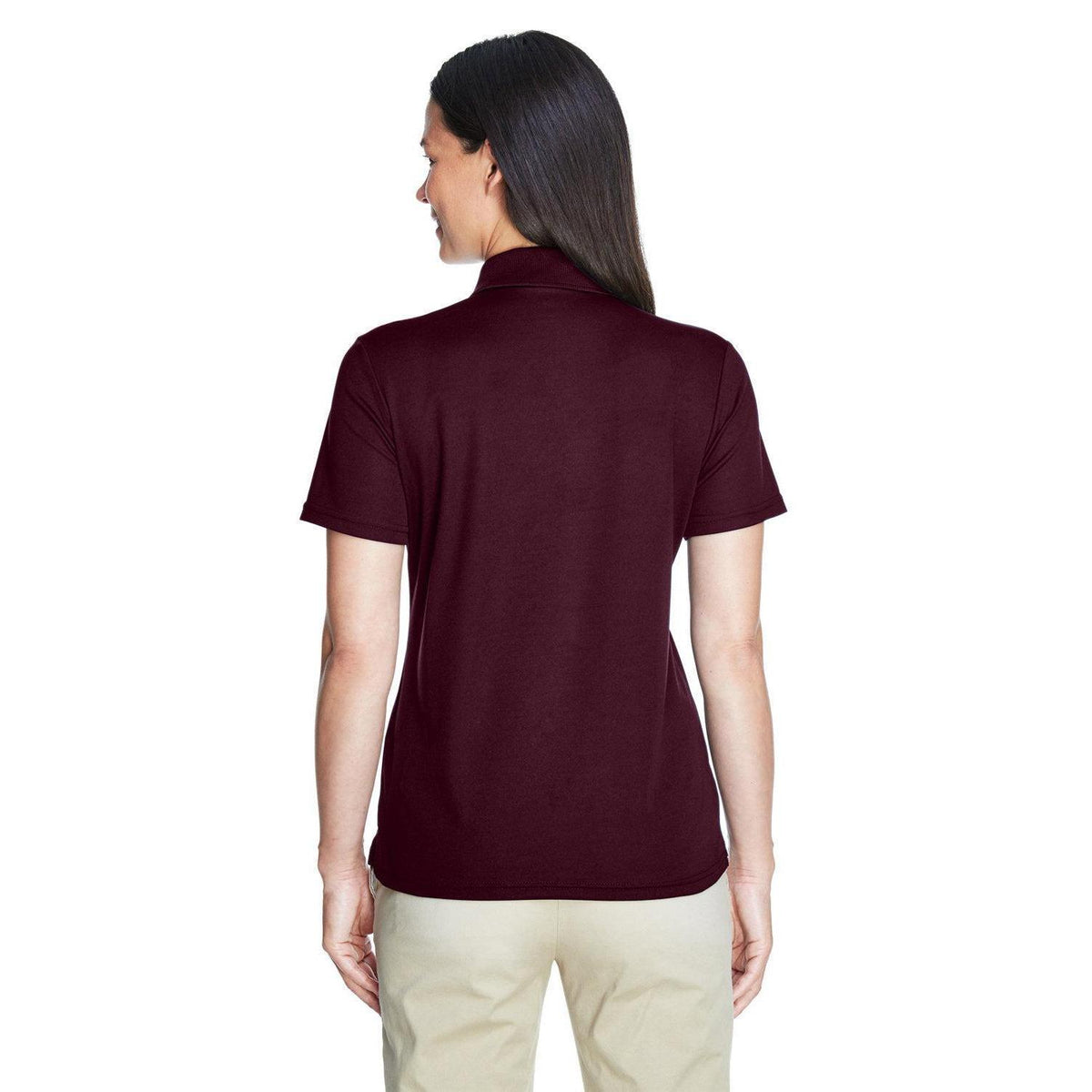 no-logo Core 365 Women's Performance Pique Polo-Ladies Polos-CORE365-Thread Logic
