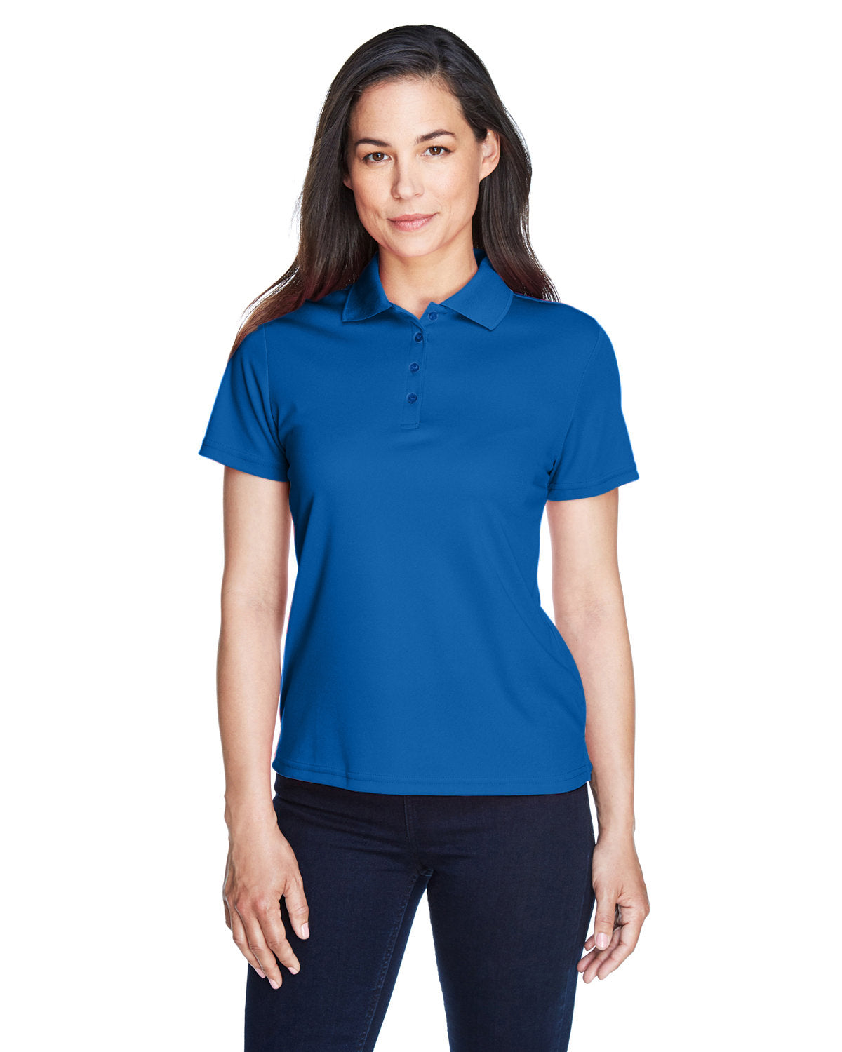 Core 365 Ladies Performance Pique Polo-Ladies Polos-CORE365-True Royal-XS-Thread Logic